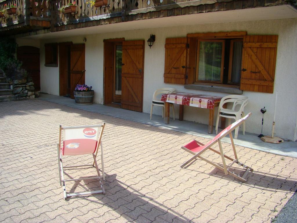 Studio "Le Panpounet" Les Contamines-Montjoie Zimmer foto